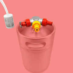 Low Profile MiniKeg Ball lock Lid