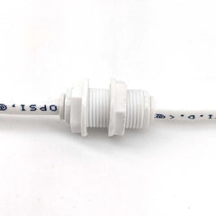 3/8" x 3/8" Bulkhead with Locknut